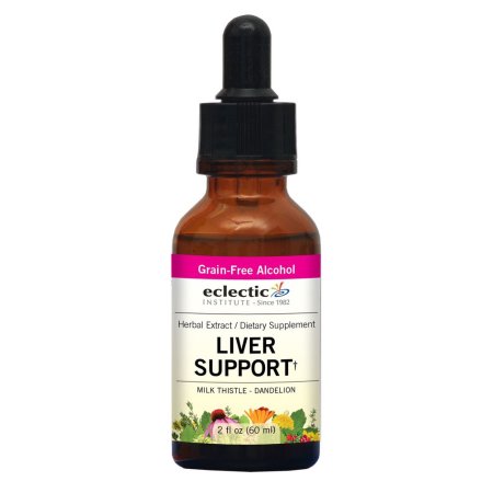 Liver Support (anteriormente cardo de leche-diente de león) Extracto Eclectic Institute 2 oz Liquid