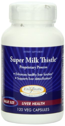 Terapia enzimática Super Milk Thistle, 120 Caps Ultra
