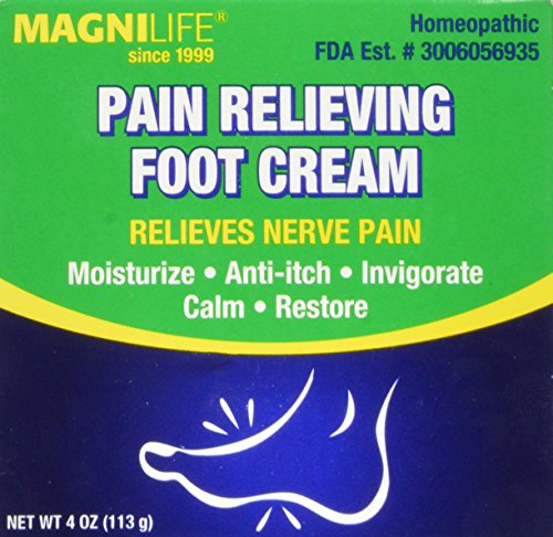 Dolor MagniLife alivio del pie crema 4 oz