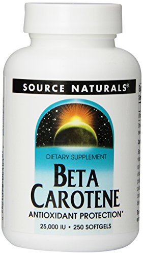 Source Naturals Beta caroteno 25, 000 UI, 250 cápsulas