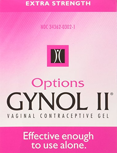 Opciones de Gynol Gel VaginalContraceptive Extra fuerte, 2,85 oz.