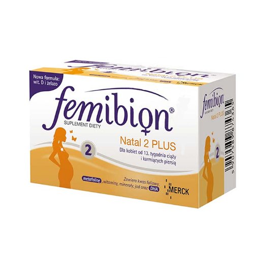 femibion Natal 2 Plus 30 comprimidos + 30 pastillas embarazo saludable