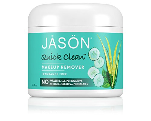 JASON Quick Clean Makeup Remover, pastillas de 75