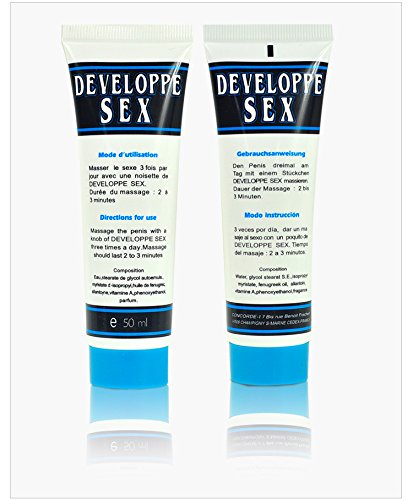 Hombres pene ampliación aceite, Developpe sexo Delay Cream, crema de la ampliación del pene, lubricante masculino 2pcs/lot