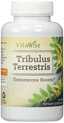 Tribulus Terrestris extracto 1000mg de VitaWise - mejor manera de aumentar naturalmente la testosterona