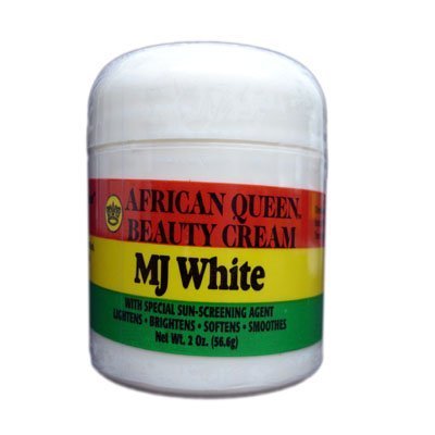 Crema de belleza de la reina de África Mj blanco 2oz