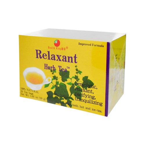 Bolsa de té de los tés medicinales salud rey - relajante - 20