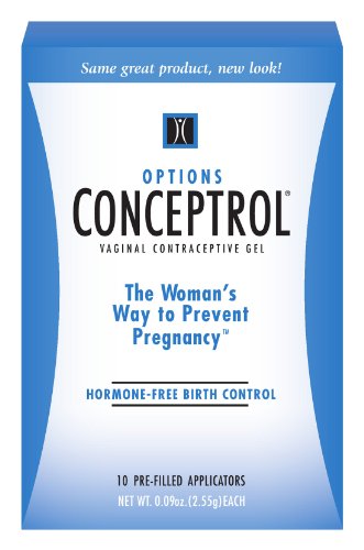 Opciones anticonceptivas de Conceptrol Gel con aplicadores precargados 10