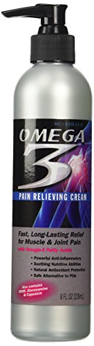 Omega 3 8 de crema para aliviar el dolor FL oz(226ml)