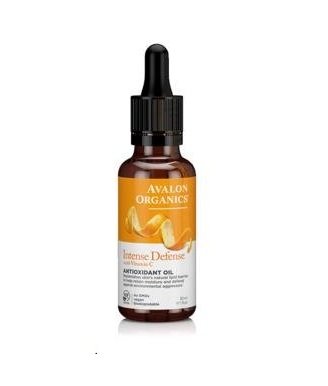 Avalon Organics intensa defensa antioxidante aceite, 1 onza líquida