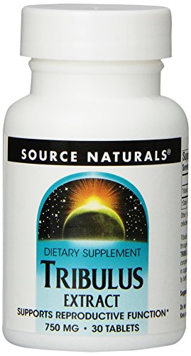 Source Naturals Tribulus, 750mg, 30 comprimidos (paquete de 2)