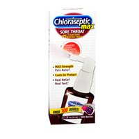 Chloraseptic Chloraseptic fuerza máxima garganta aerosol frutas silvestres, bayas silvestres 1 oz (paquete de 2)