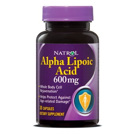 El ácido alfa lipoico 600mg 30 Caps Natrol
