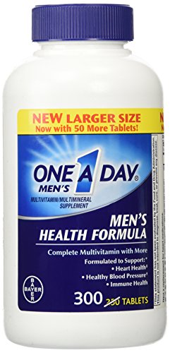 Una fórmula de la salud de los hombres de un día, tabletas de 300 completo multivitamínico con licopeno ayuda salud, inmune, corazón, presión arterial saludable