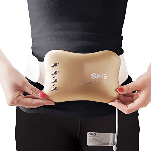 SKG portátil peso pérdida delgada correa y vibración masajeador [2 en 1] - vibración adelgazamiento cinturón de masaje - vehículo peso máquina de vibración de adelgazamiento de pérdida - pérdida de peso muslo delgado - pierna y brazo delgado