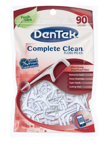 DenTek Complete Clean 90 unidades 6 Paquetes