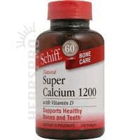Schiff Super calcio, 1200 mg 120 cápsulas