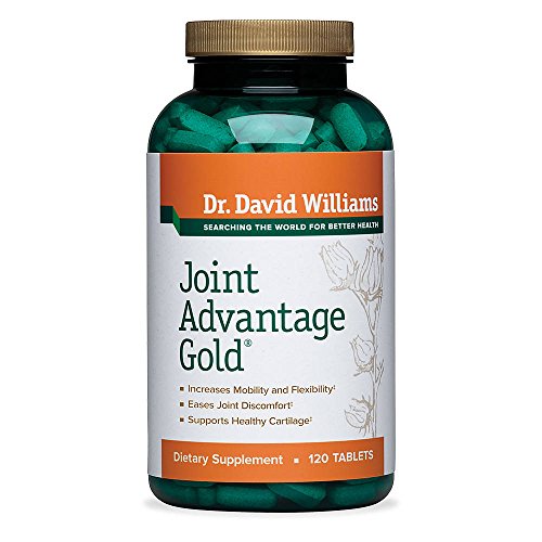 Ventaja conjunto oro dolor alivio suplemento Dr. David Williams, 120 tabletas (suministro de 30 días)