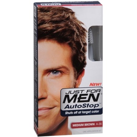 Just For Men AutoStop Haircolor Medium Brown A-35 1 Each (Pack of 6)