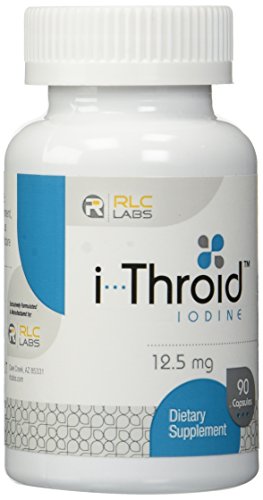 RLC Labs - suplementos dietéticos del yodo-Throid - 90 cápsulas de 12,5 mg