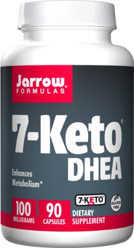 Jarrow Formulas 7-Keto DHEA, mejora metabolismo, 100 mg, 90 Caps