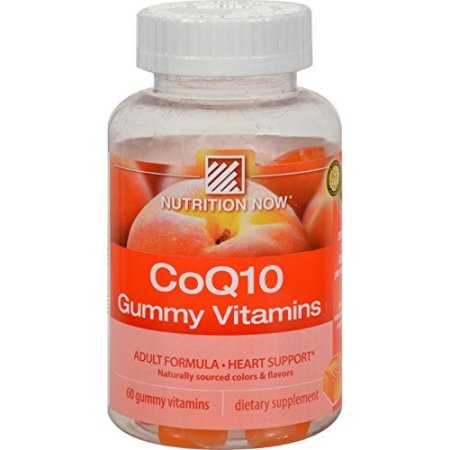 Nutrition Now ™ CoQ10 gomoso Suplemento 60 ct. Botella