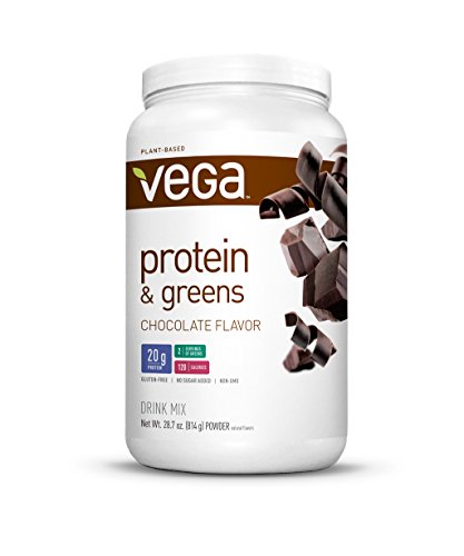 Proteína de la Vega y verdes, Chocolate, bañera de hidromasaje, oz 28,7
