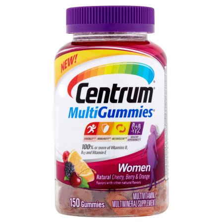 Centrum MultiGummies multivitamínico - multimineral Suplemento para mujeres 150 ct