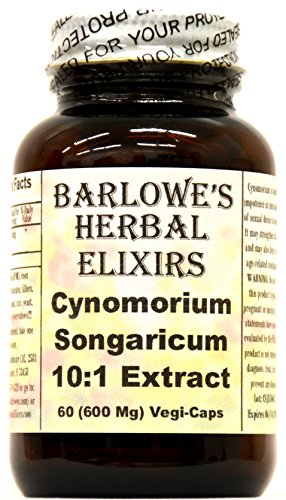Cynomorium Songaricum Extracto 10:1 - 60 Vegicaps de 600 mg - estearato gratis, embotellado en vidrio