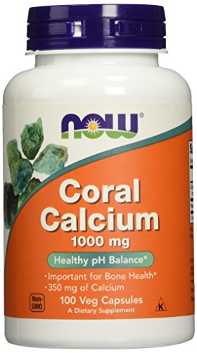 AHORA alimentos calcio de Coral, 100 comprimidos / 1000mg