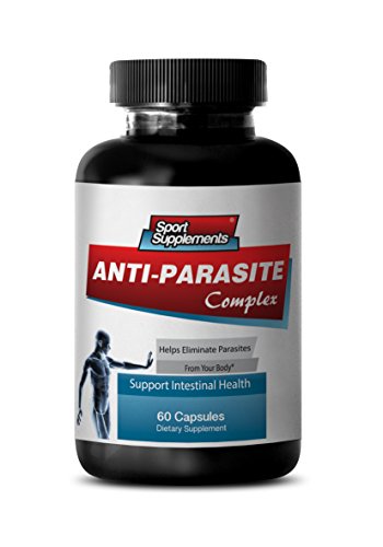 Mejor parásito limpiar para niños - limpieza de ANTIPARASITARIOS - Antiparasitarios complejo 1485 mg - Premium antiparasitario complejo para promover la armonía y el equilibrio (1 botella 60 cápsulas)