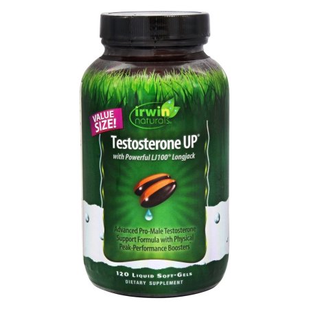 Irwin Naturals - La testosterona UP - 120 Cápsulas Blandas