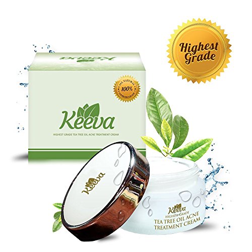 Keeva Tea Tree aceite acné crema de tratamiento, 30gm