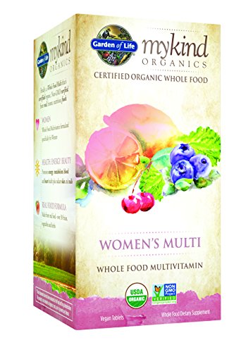 Multi jardín de la vida mykind orgánicos mujeres, 120 tableta orgánico