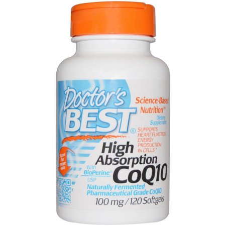 Doctor's Best Alta absorción CoQ10 100 mg, 120 CT