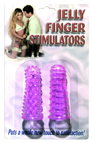 Pipedream productos jalea dedo estimuladores, púrpura