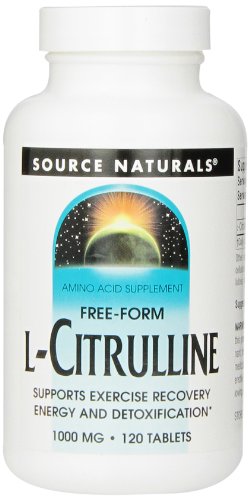 Source Naturals L-citrulina, 1000mg, 120 tabletas