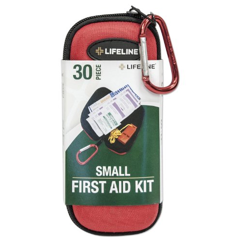 Línea de vida 30-pieza de primeros auxilios (rojo)
