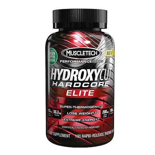 Hydroxycut Hardcore Elite-Svetol grano de café verde extracto fórmula, ct 100