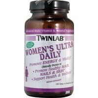 Ultra suplemento diario de vitaminas y minerales Twinlab mujeres - 120 cápsulas