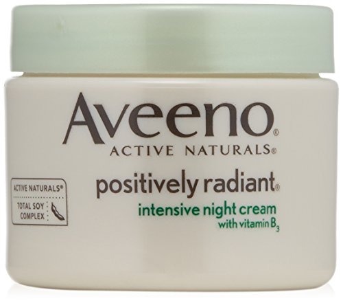 Crema de noche intensiva positivamente radiante de Aveeno, 1,7 onzas