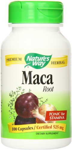 Forma raíz de la naturaleza de Maca, 525 mg., 100 cápsulas