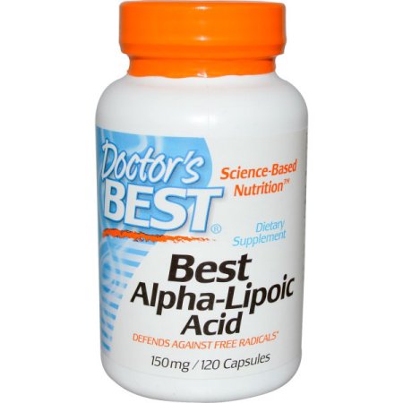 Doctor's Best Ácido alfa-lipoico 150 mg 120 Ct