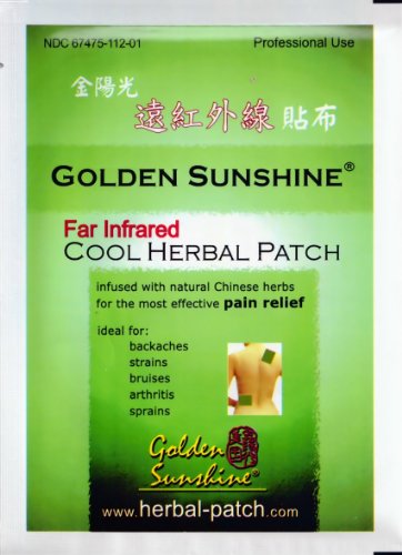 Sol de oro - remiendo herbario fresco infrarrojo lejano - 1 Pack