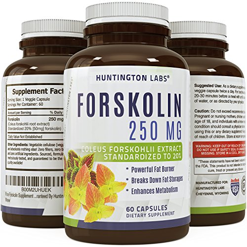 La forskoline puro suplemento - grado más alto y poderoso antioxidante, pérdida de peso, aumenta la energía para las mujeres y los hombres - garantizados por laboratorios de Huntington