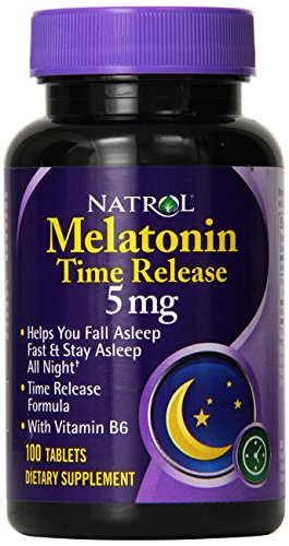 NATROL melatonina 5mg tiempo liberar 100 CAPS