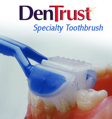 DenTrust 3 lados cepillo:: cepillo de dientes especiales para autismo y necesidades especiales:: autista ASD:: Made In USA