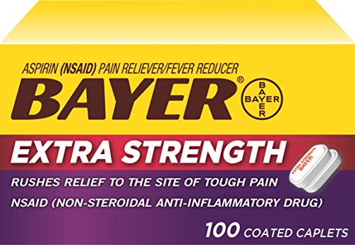 Bayer Bayer Extra fuerte 500mg, 100 cuenta