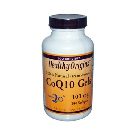Healthy Origins Gels CoQ10 - 100 Mg - 150 Softgels