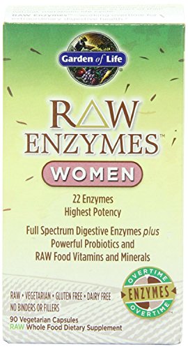 Jardín de vida enzimas primas mujeres, 90 cápsulas